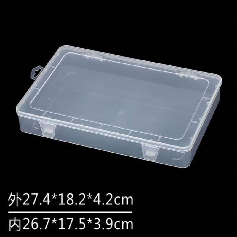 DV18213Empty Box Parts Box Fishing Tackle Plastic Big Box Storage Box Translucent空盒零件盒渔具塑料大盒子收纳盒半透明Kotak Kosong