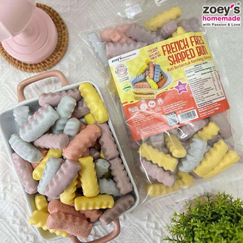 *現貨* ZH【急凍】山藥果蔬饅頭(薯條造型)-(無糖) French Fries Shaped Bun (±300g)