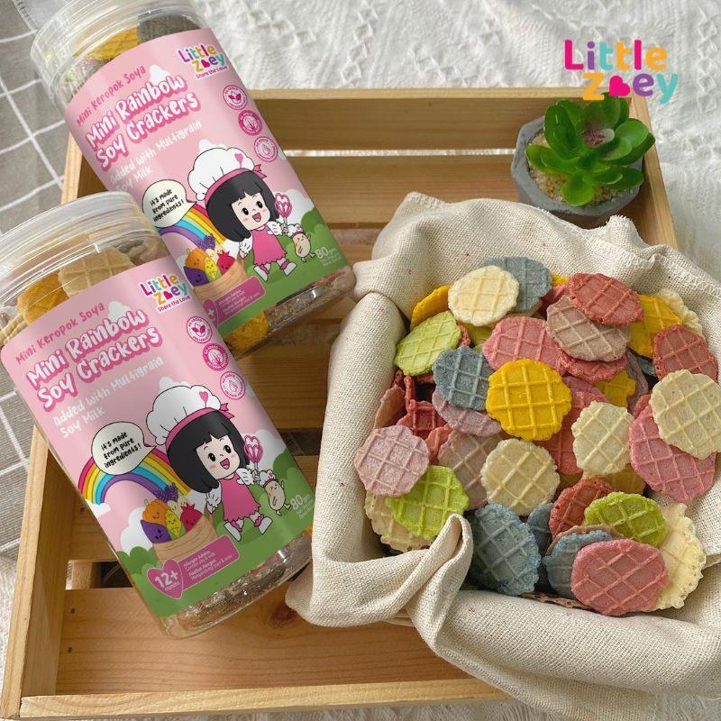 ZH 迷你彩虹豆香脆餅 Mini Rainbow Soy Crackers (80g)