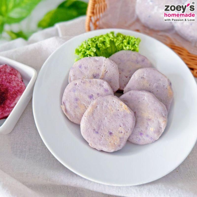 ZH【急凍】紫山藥迷你雞肉餅 (6pcs/ 240g)