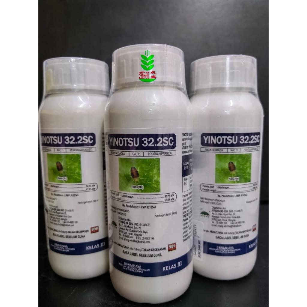 500ml Yinotsu 32.2SC / Racun serangga / hama-hama / chlorfenapyr 32.2%