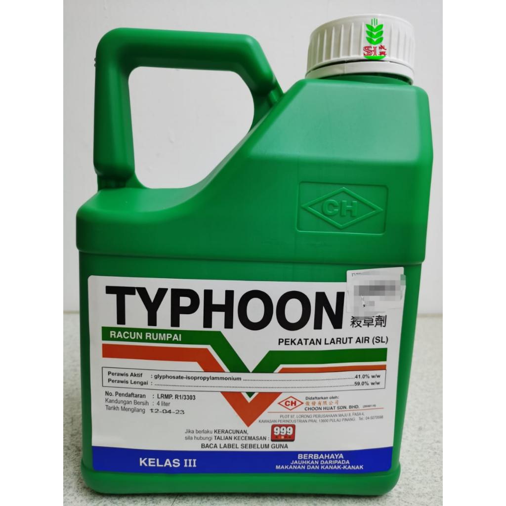 CH TYPHOON Glyphosate 41% 4L (RACUN RUMPAI)