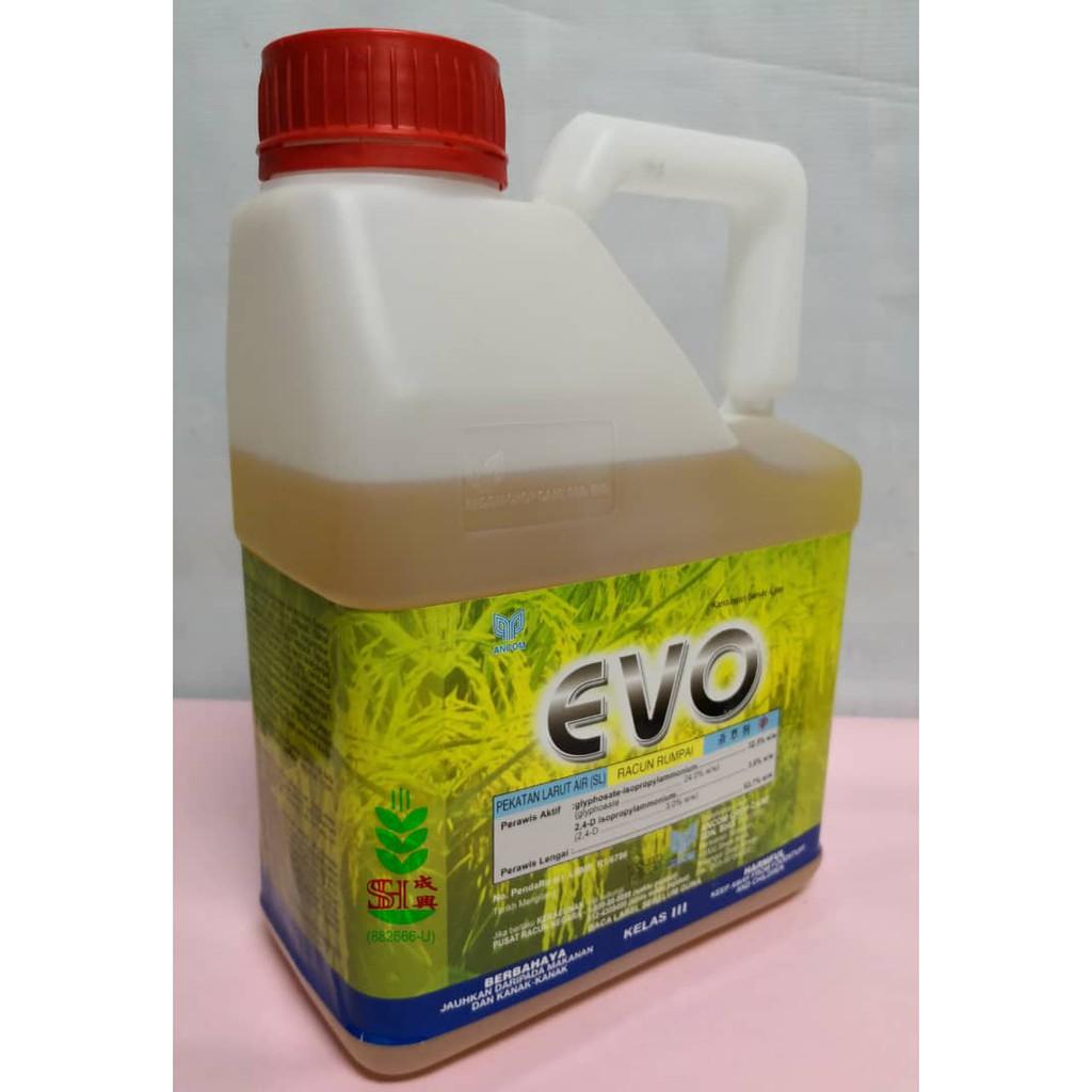 ANCOM EVO 4L (Kontraktor) glyphosate-isopropylamine 32.5% + 2,4-D isopropylamine 3.8%  (RACUN RUMPAI)