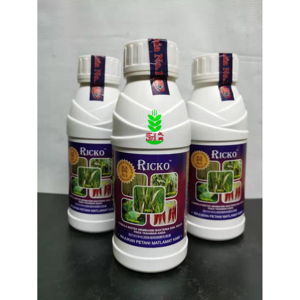 RICKO @500ML Formula biotek membasmi bakteria dan kulat pada tanaman anda