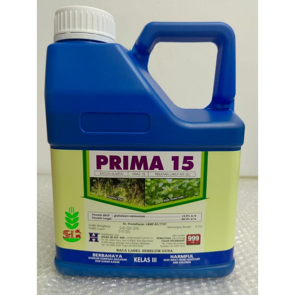 4L Halex Prima 15 / Glufosinate Ammonium 13.5/ Basta 15/Kenbast 15/Trast 15/CH Glufosinate 13.5/Fosinate 135/Bufos 135