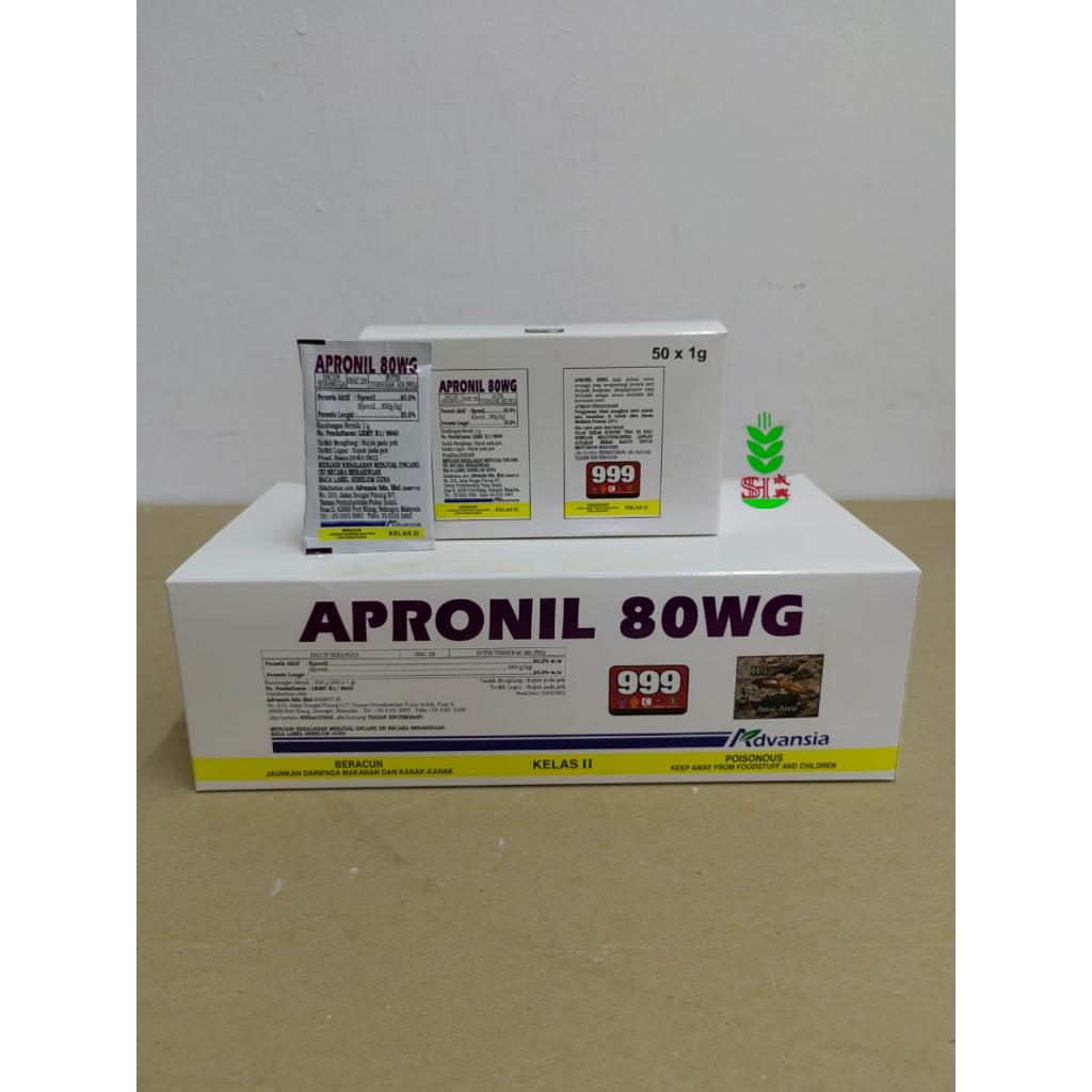 Apronil 80WG (50pkt x 1g) Racun Anai-anai / Fipronil/ Regent / semut dan penjangkit ke sarang ( tidak berbau )