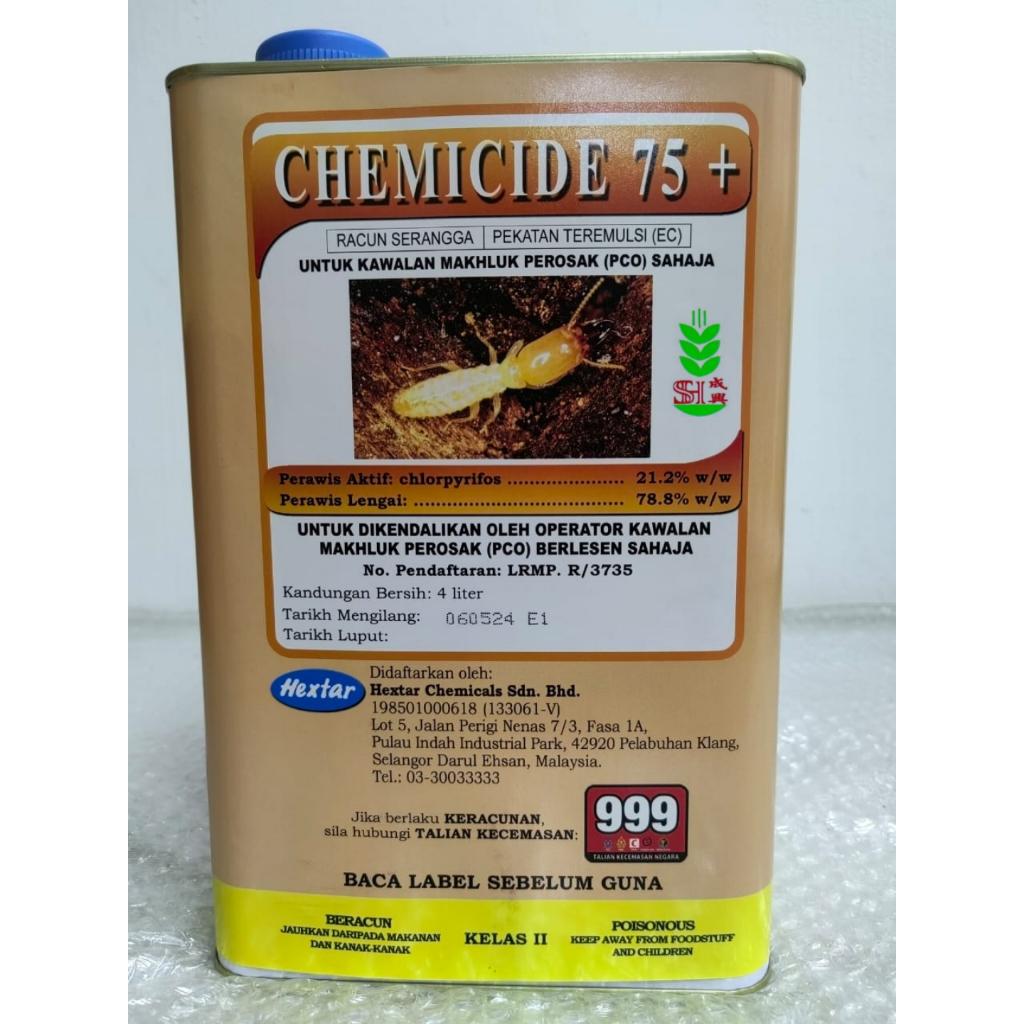4L Hextar Chemicide 75+ / Ubat Anai-anai 白蚂蚁药