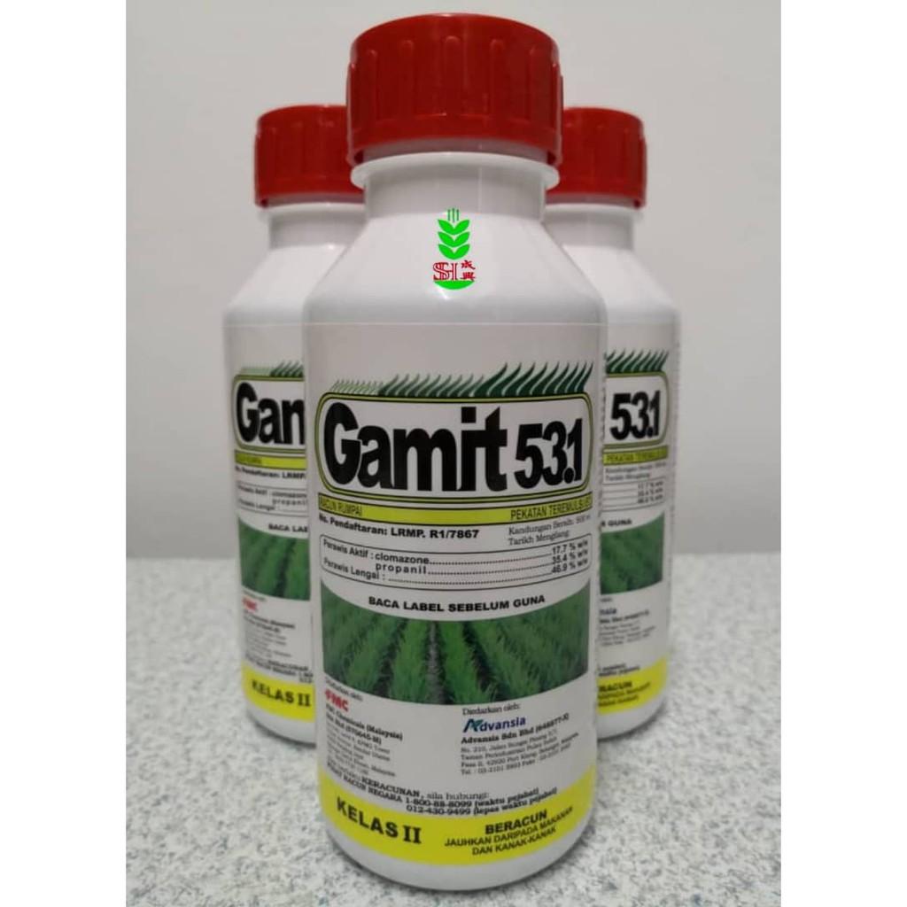 500ML Advansia GAMIT 53.1 clomazone17.7% propanil 35.4% READY STOCK