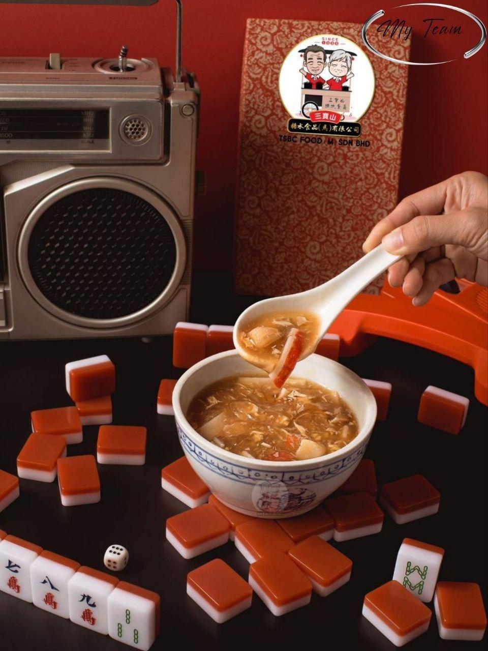 干贝鸡丝蟹肉羹 Crab Meat Soup 300ml