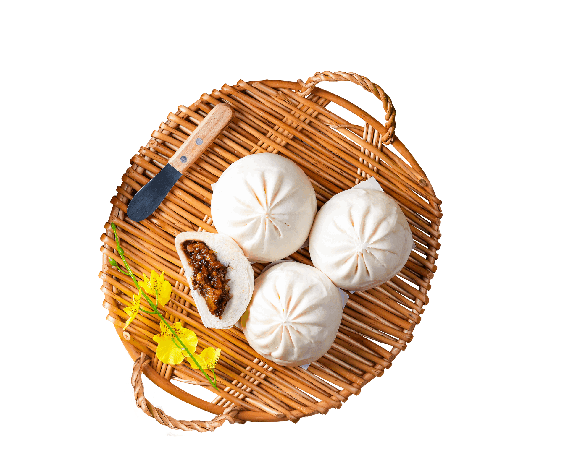 蜜汁叉烧包 ST Bbq Pork Bao 4Pcs