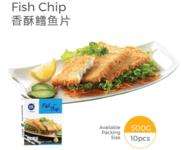 香酥鳕鱼片 EB Fish Chip 500g