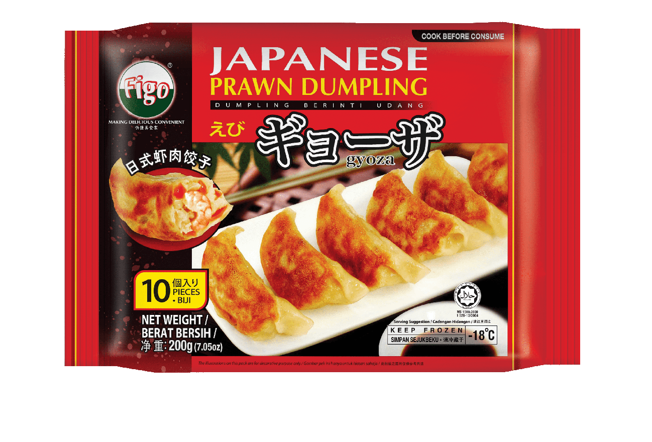 FIGO Japanese Prawn Dumpling 日式虾肉饺子 10Pcs