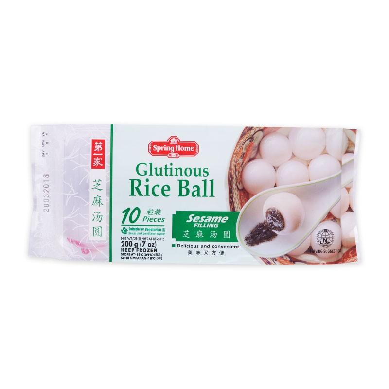 芝麻汤圆 SP Sesame Rice Ball 10Pcs