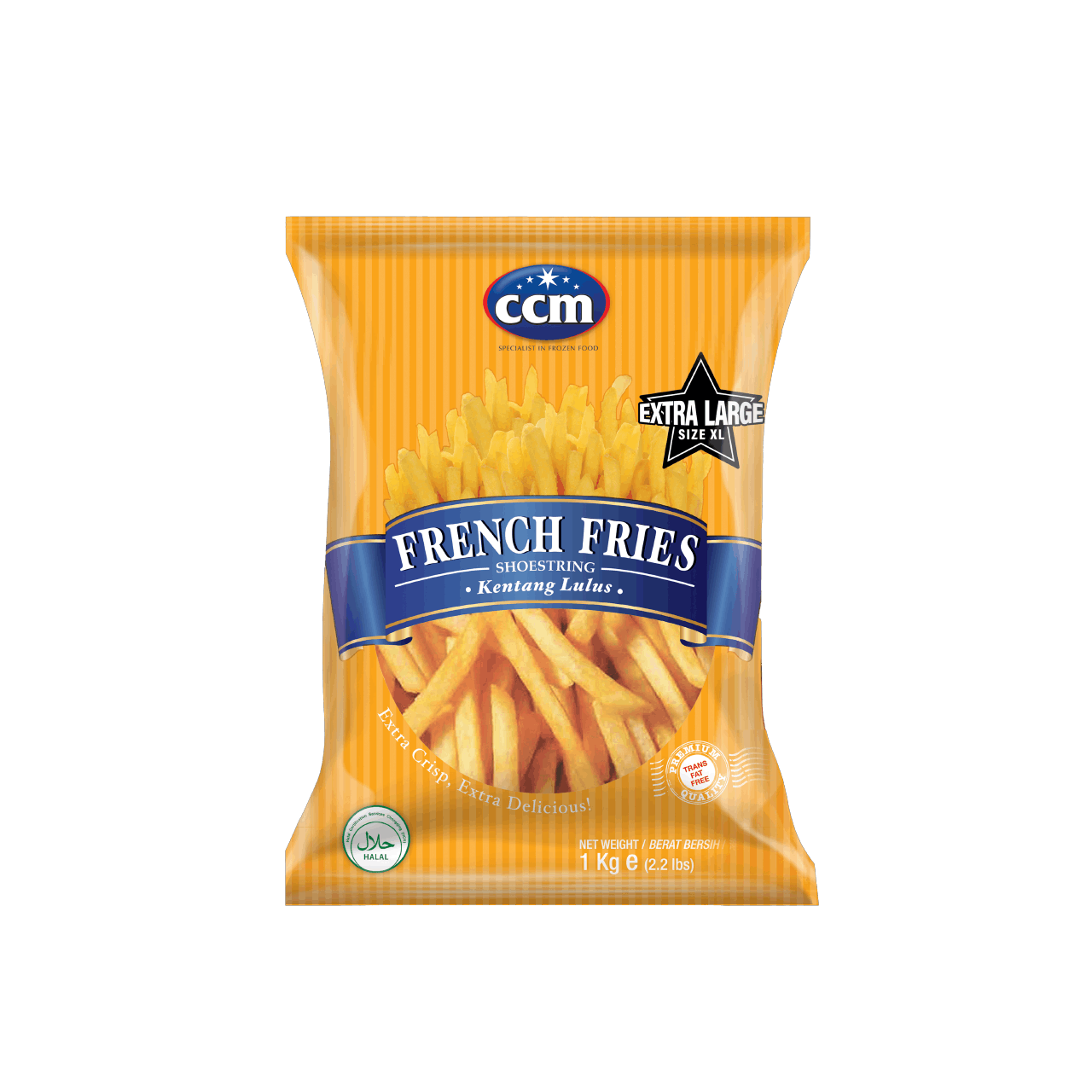 直线薯条 CCM Shoestring Fries 1Kg