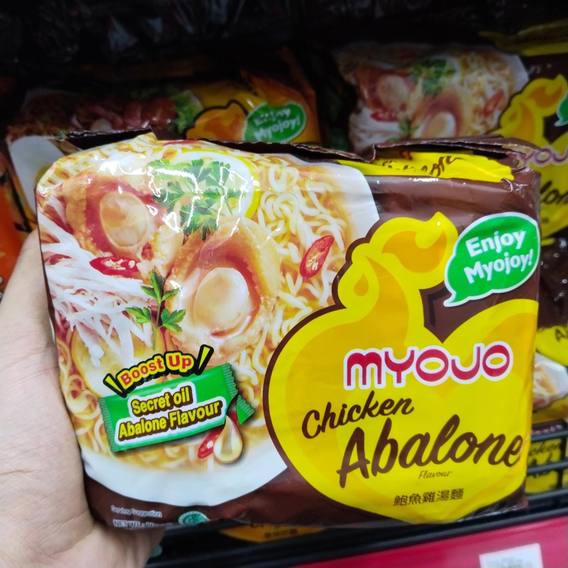 MYOJO 80G*5-CHICKEN ABALONE