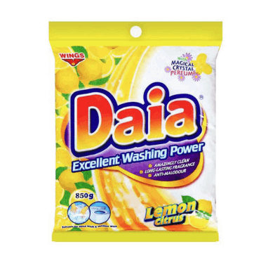 DAIA POUCH 125G-LEMON CITRUS