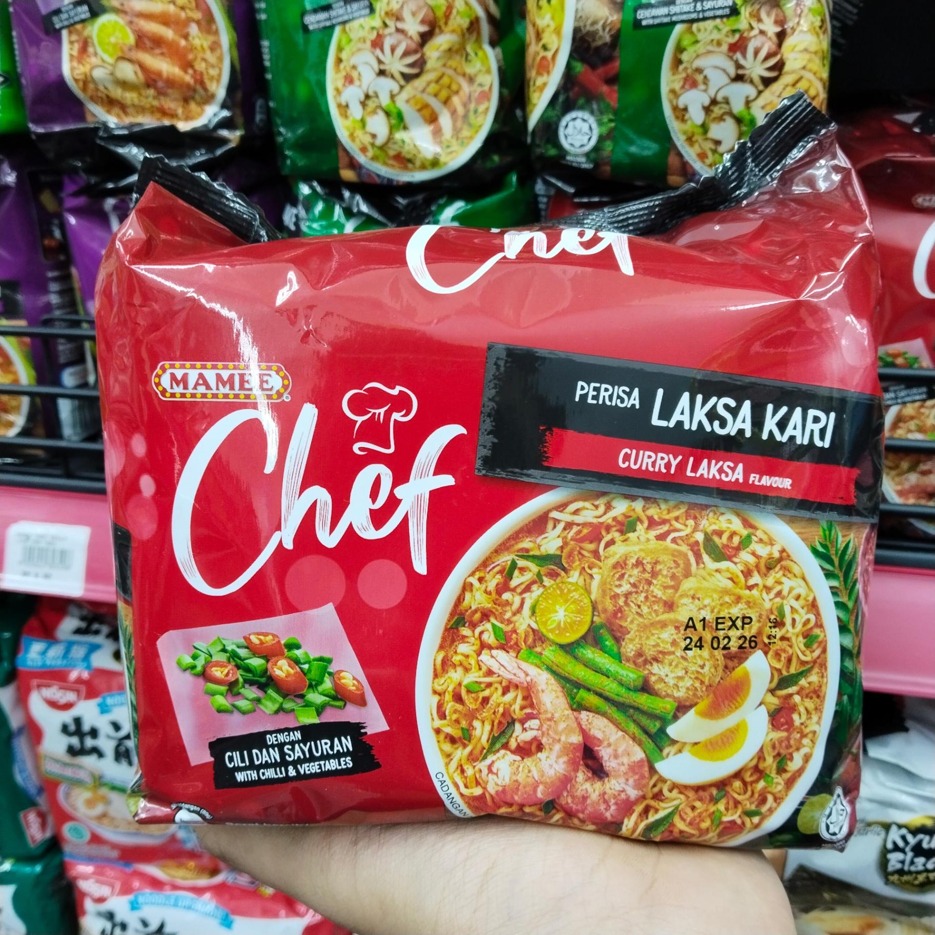 MAMEE CHEF 89G*4-LAKSA KARI