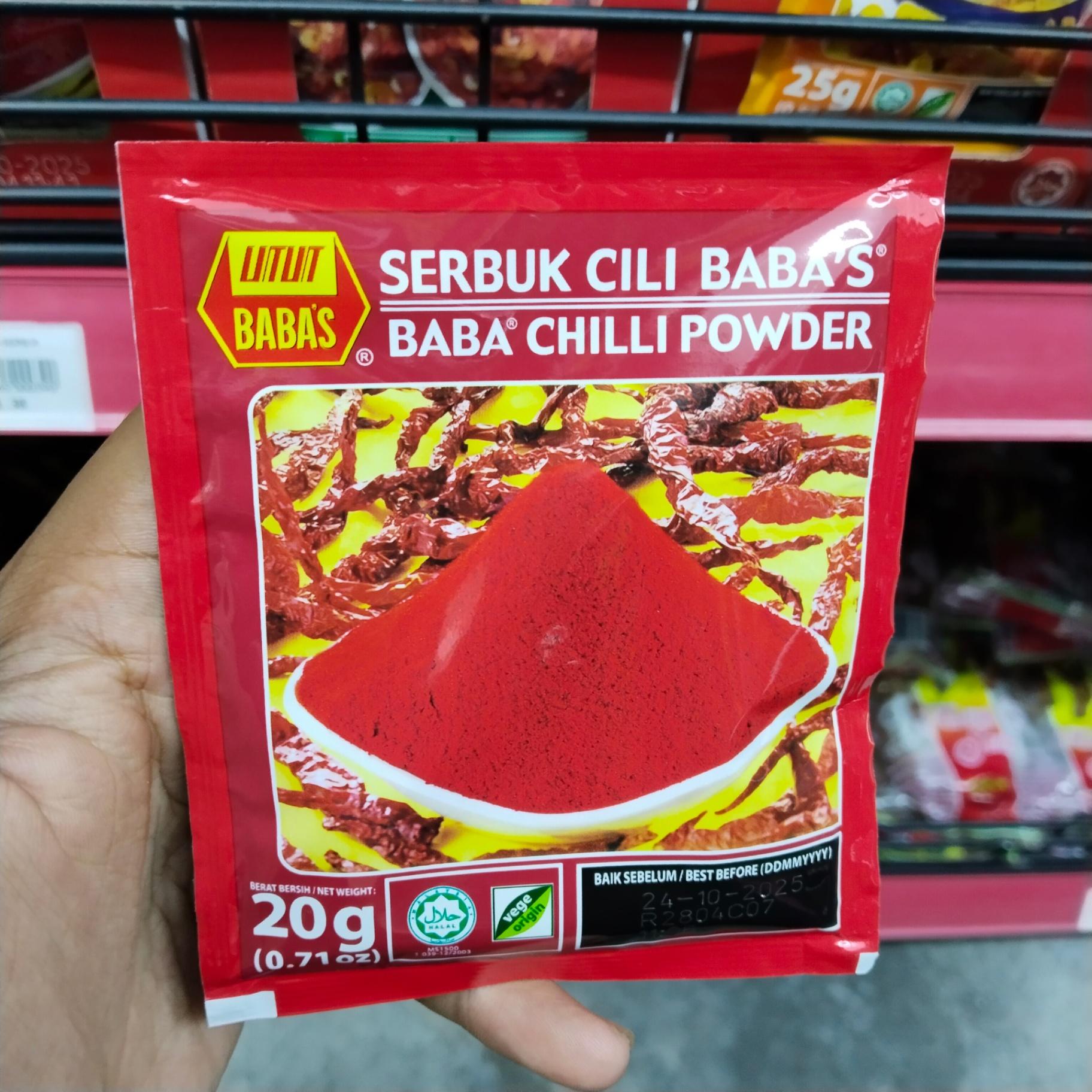 BABAS 20G-SERBUK CILI