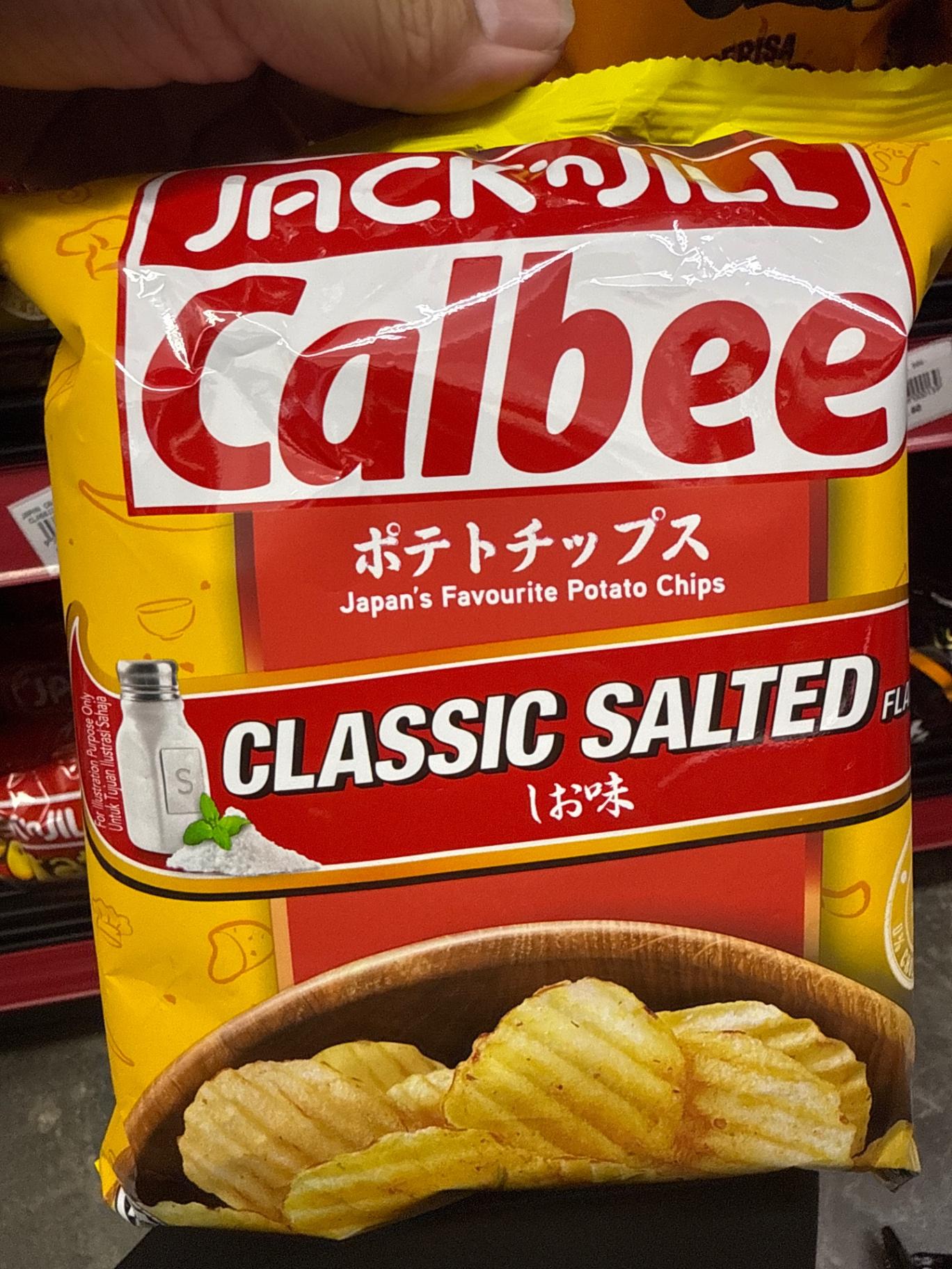 JACK N JILL 60G- CALBEE CLASSIC SALTED