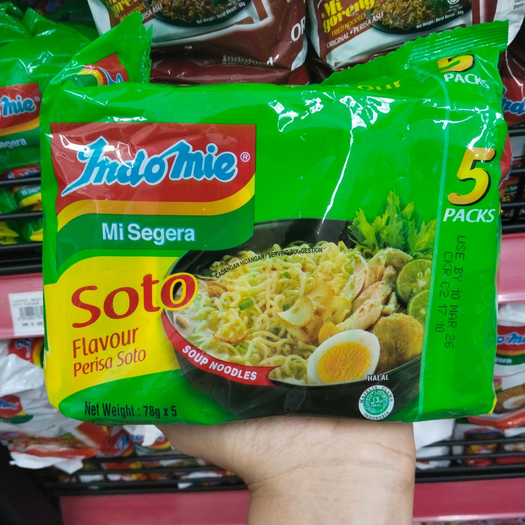 INDOMIE 78G*5-SOTO FLAVOUR