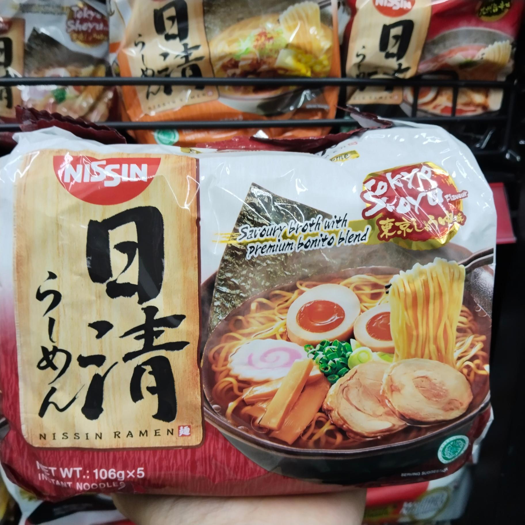 NISSIN FLAVOUR 106F*5-TOKYO SHOYU