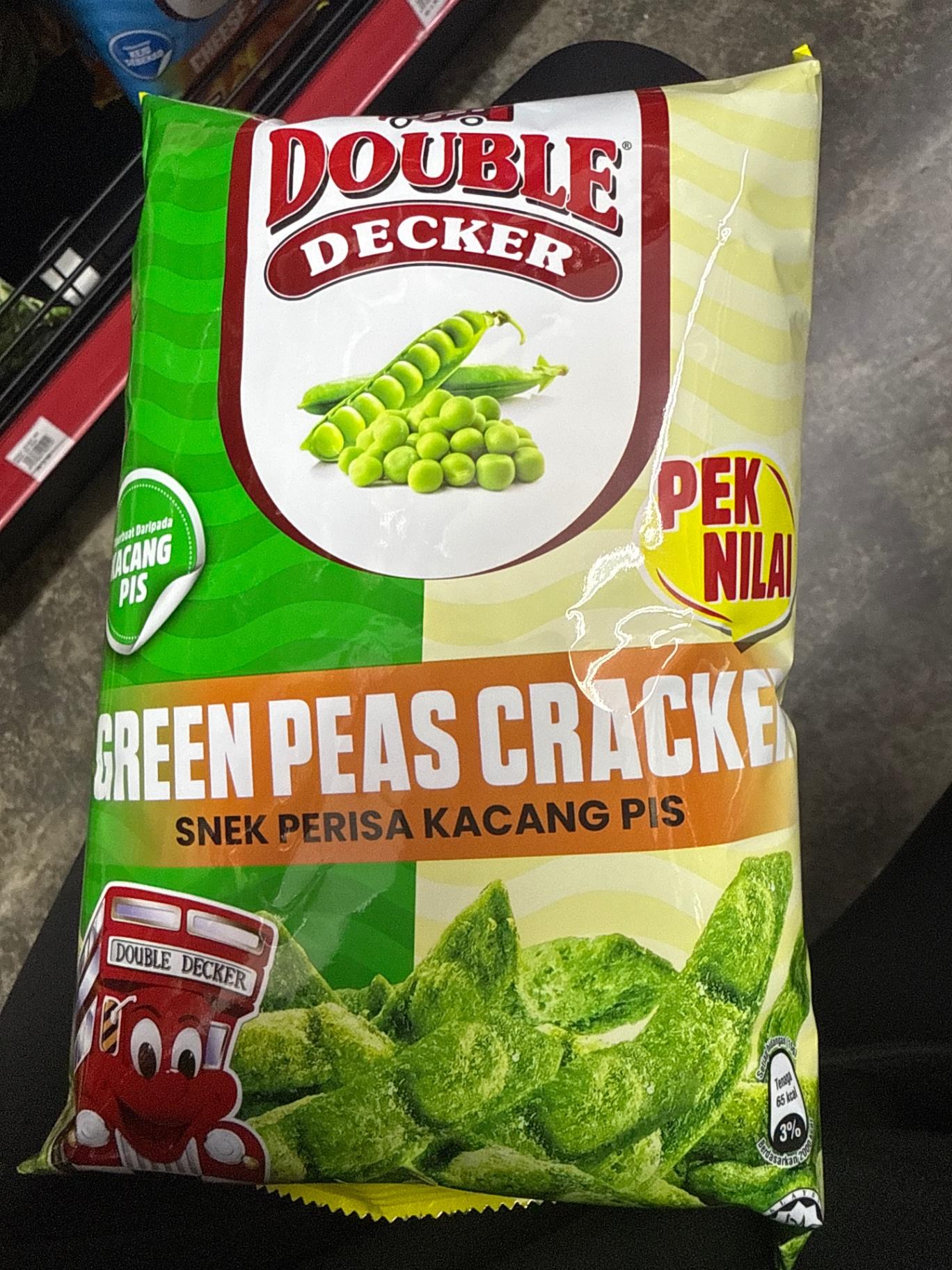 DOUBLE DECKER 70G-GREEN PEAS
