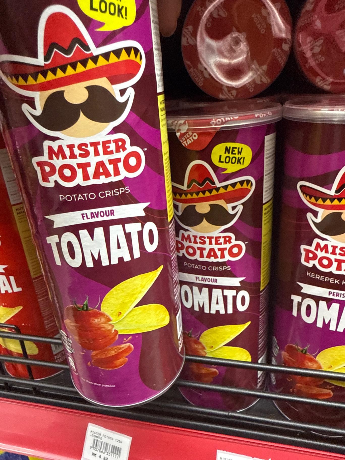MISTER POTATO 125G-TOMATO