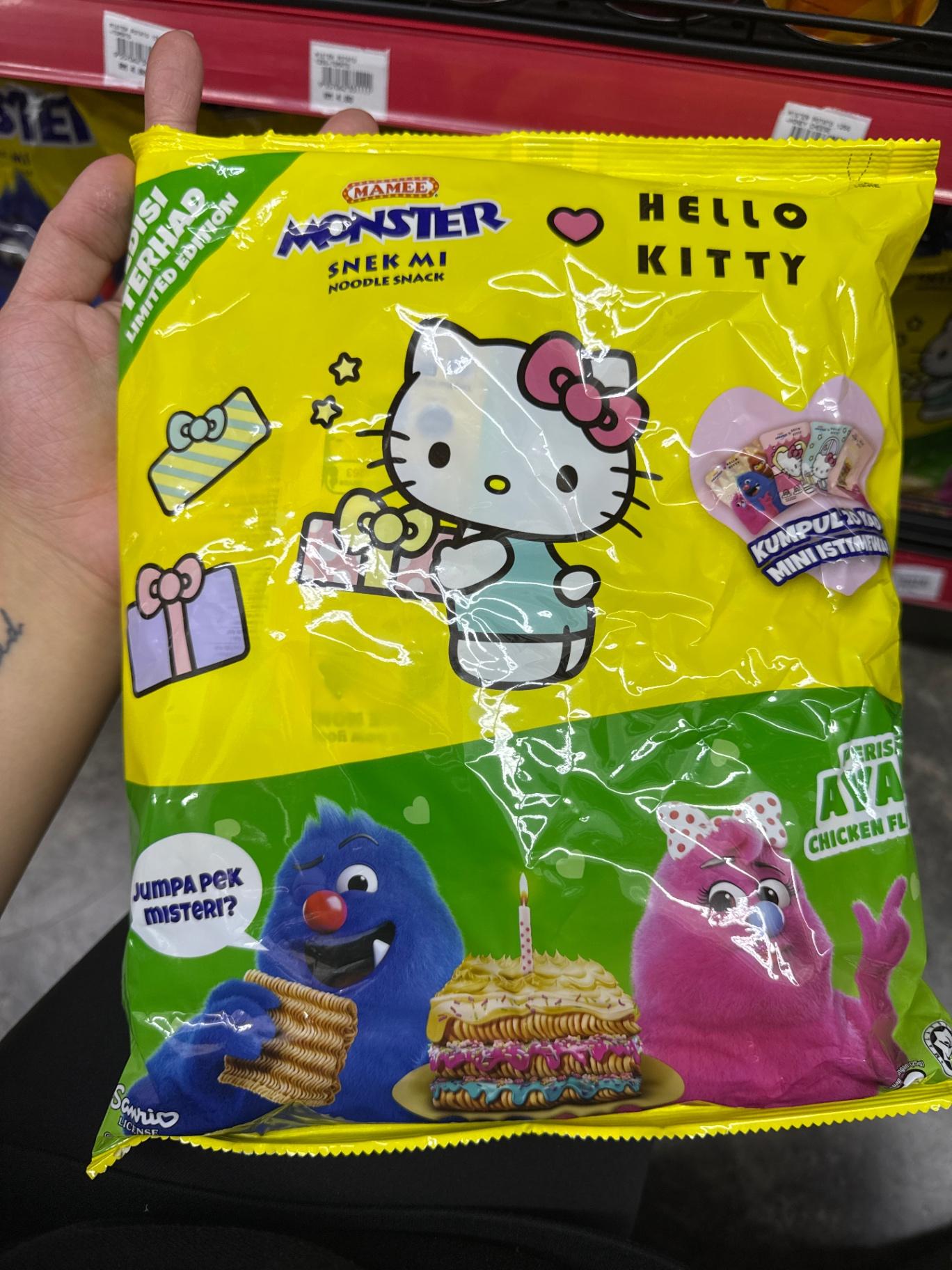 MAMEE MONSTER 8’S-AYAM(Hello Kitty)