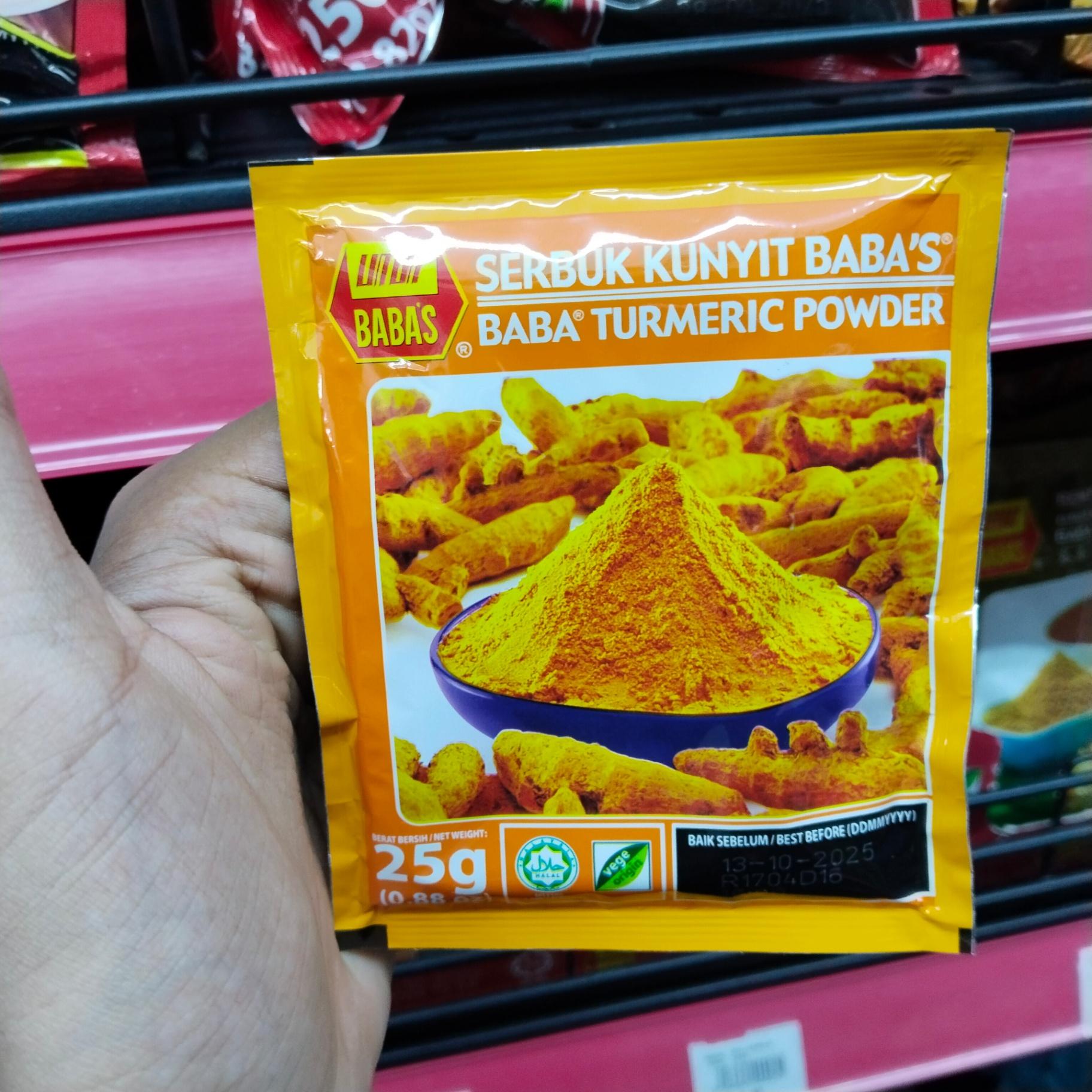 BABAS 25G-SERBUK KUNYIT
