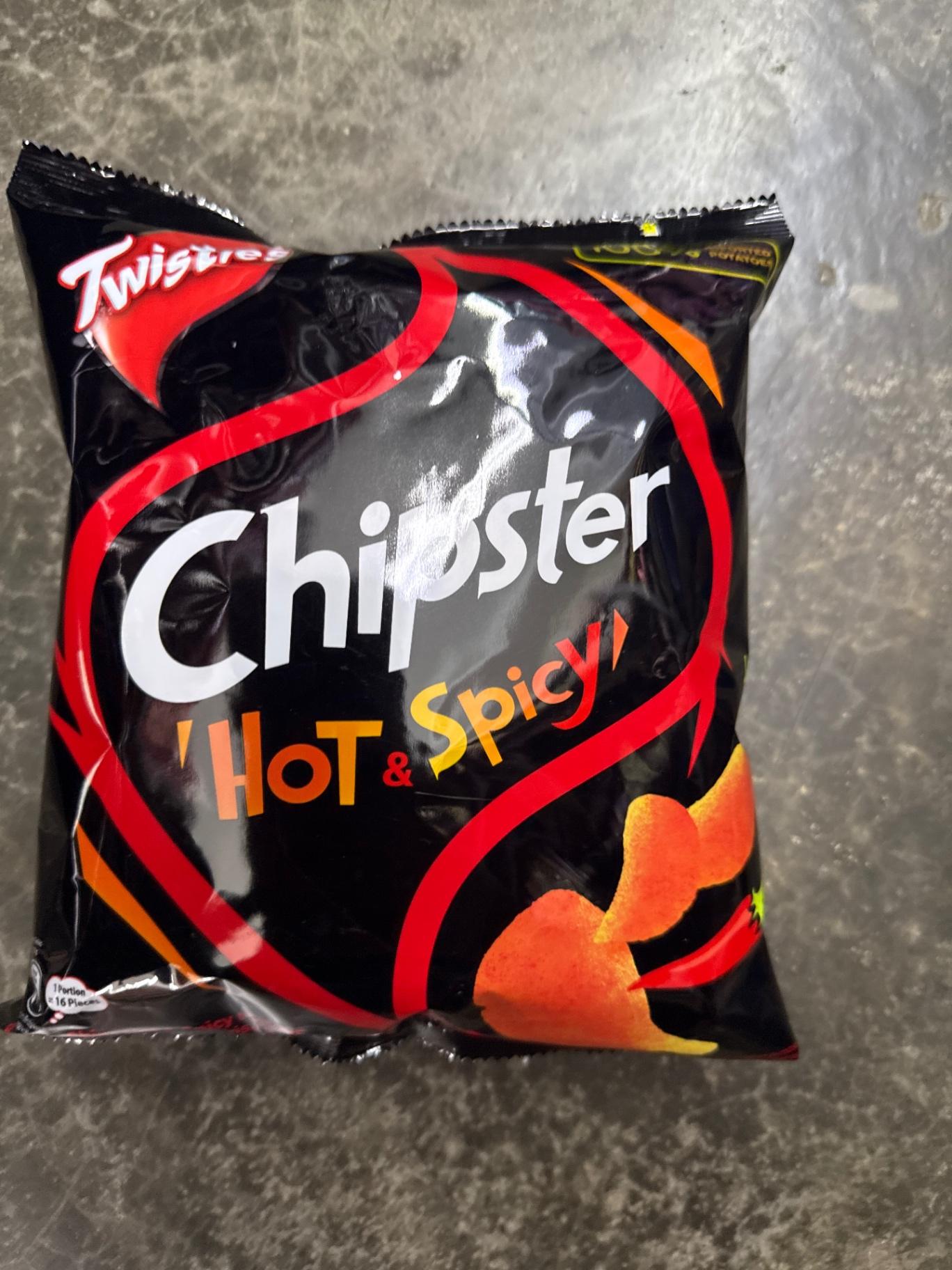 TWISTIES CRIPSTER 60G-HOT & SPICY
