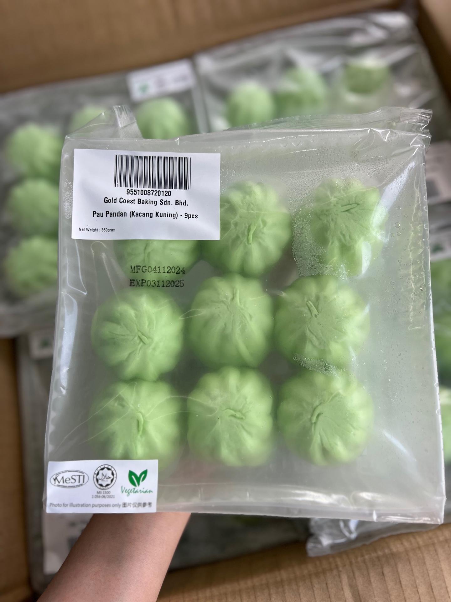 Pau Pandan Kacang Kuning 斑斓包