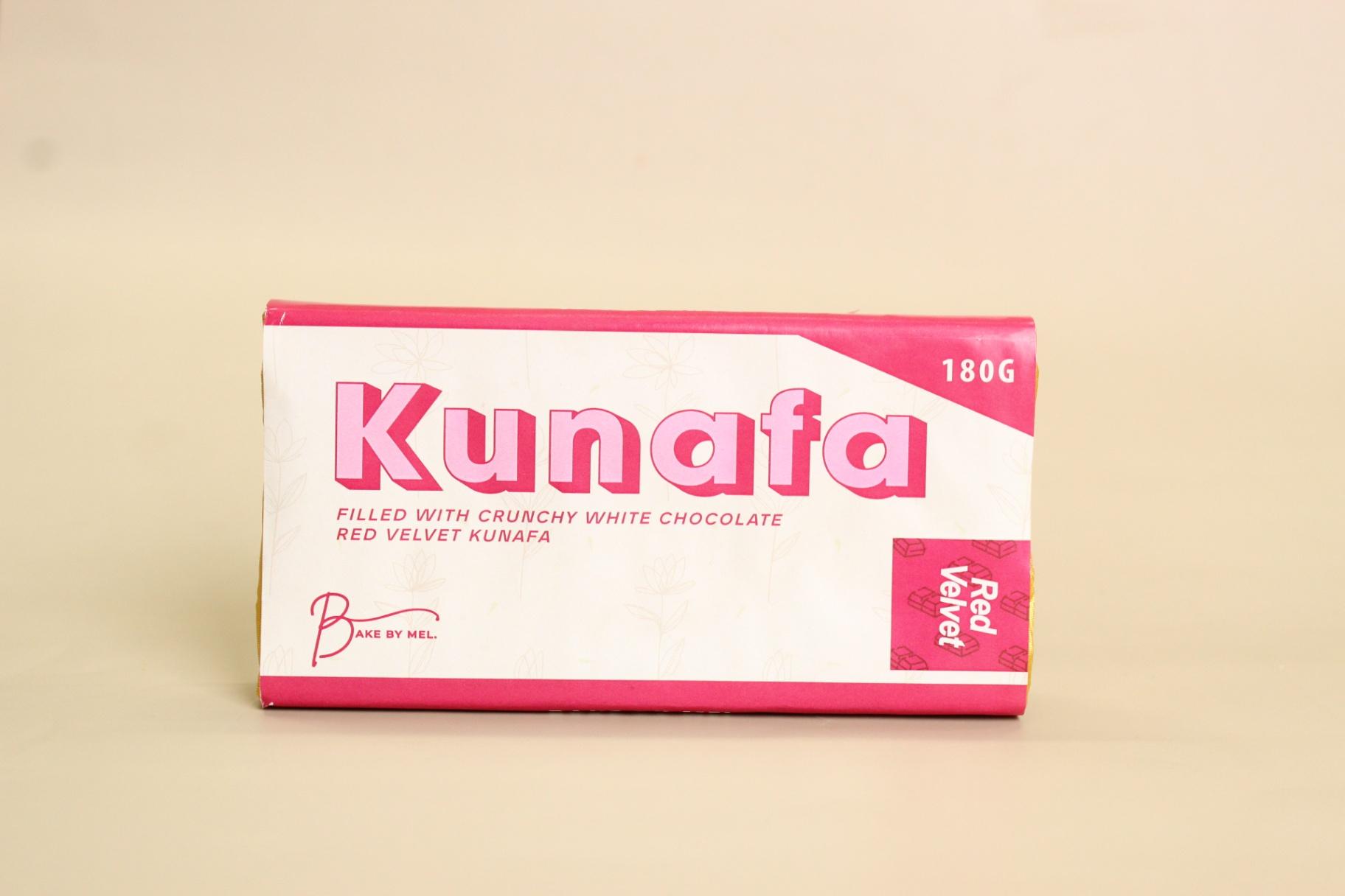 Crunchy White Chocolate Red Velvet Kunafa   200g