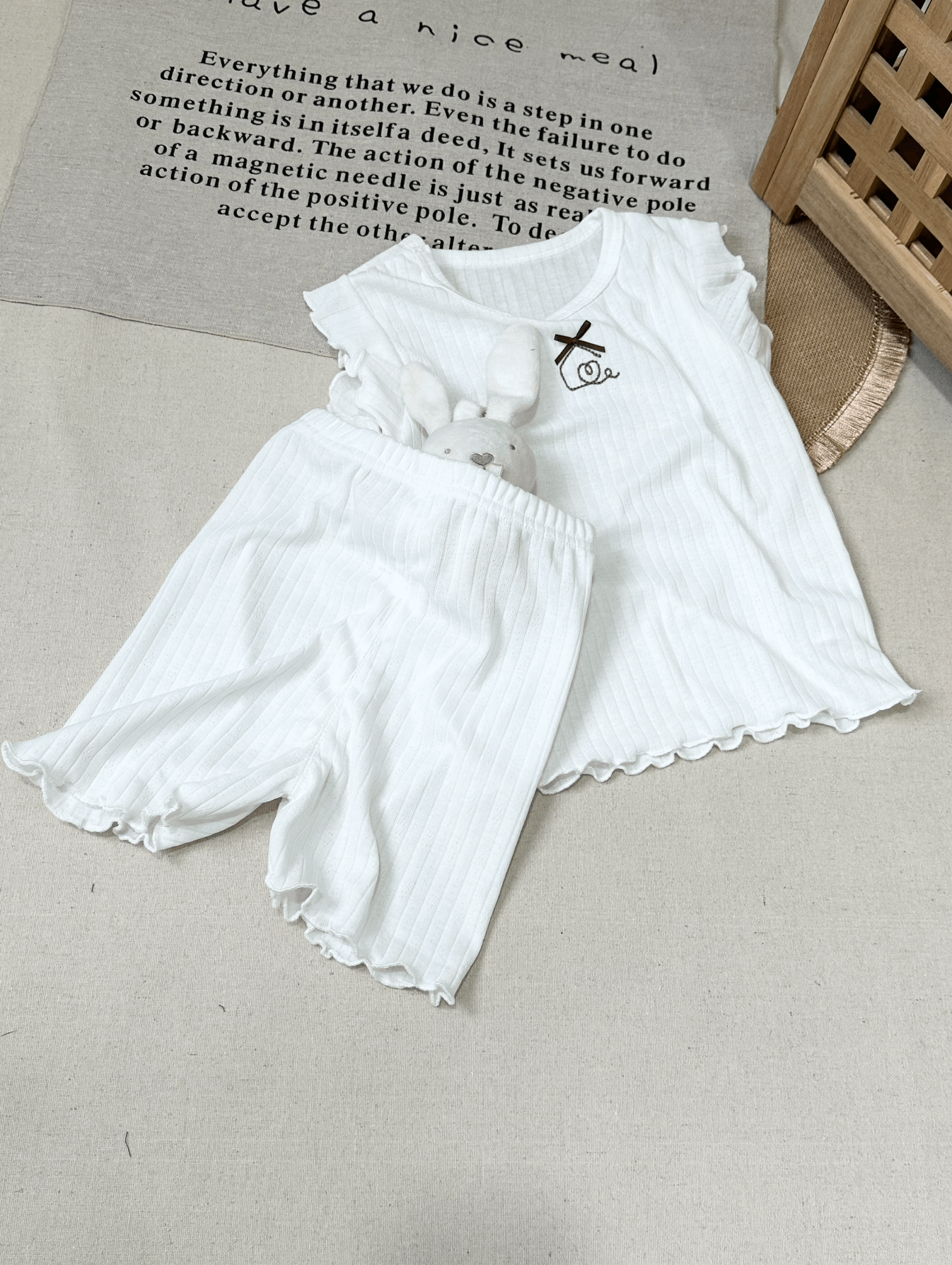 Angel White 2pcs set