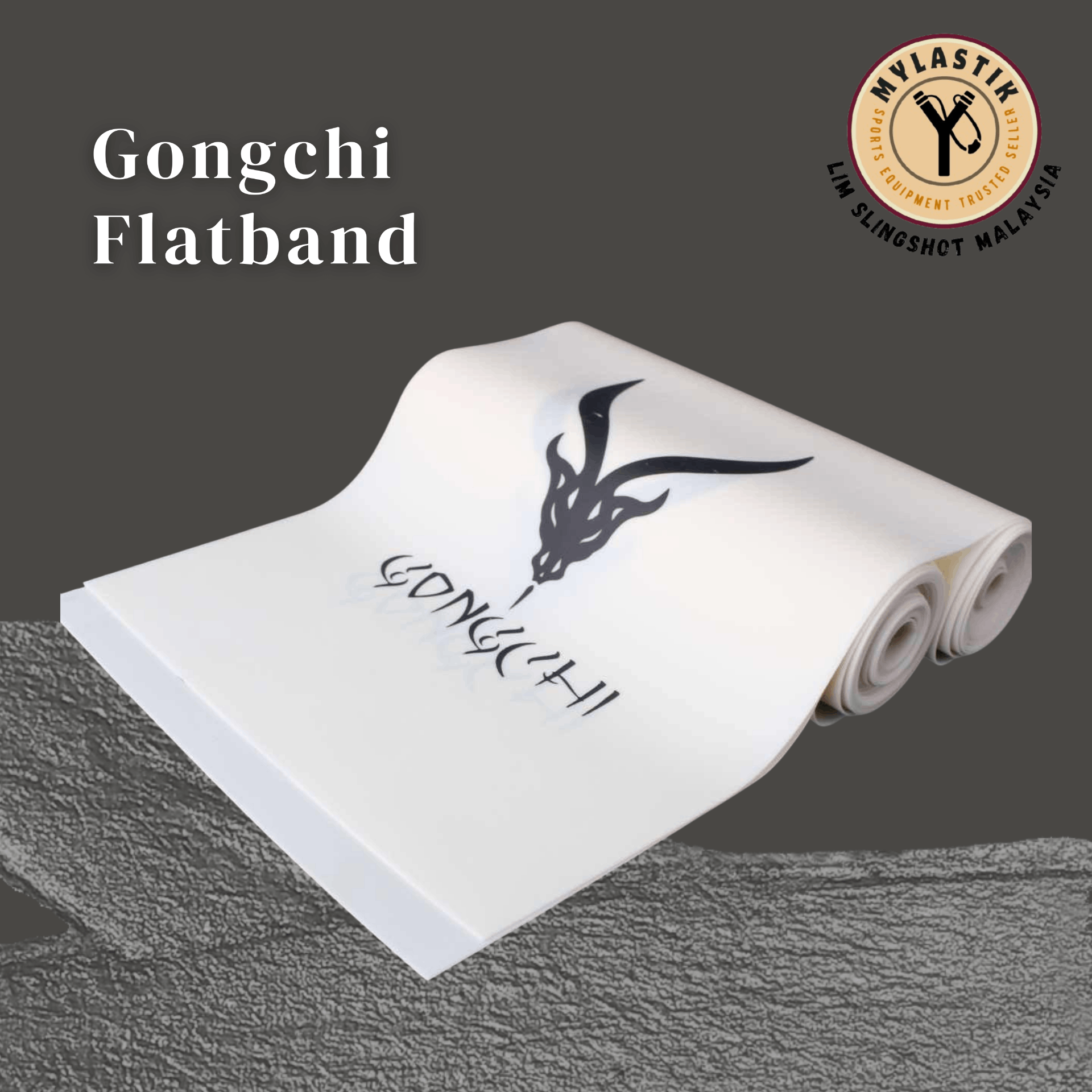 Gong Chi Slingshot Flatband 1 roll 2 meter 200x15cm