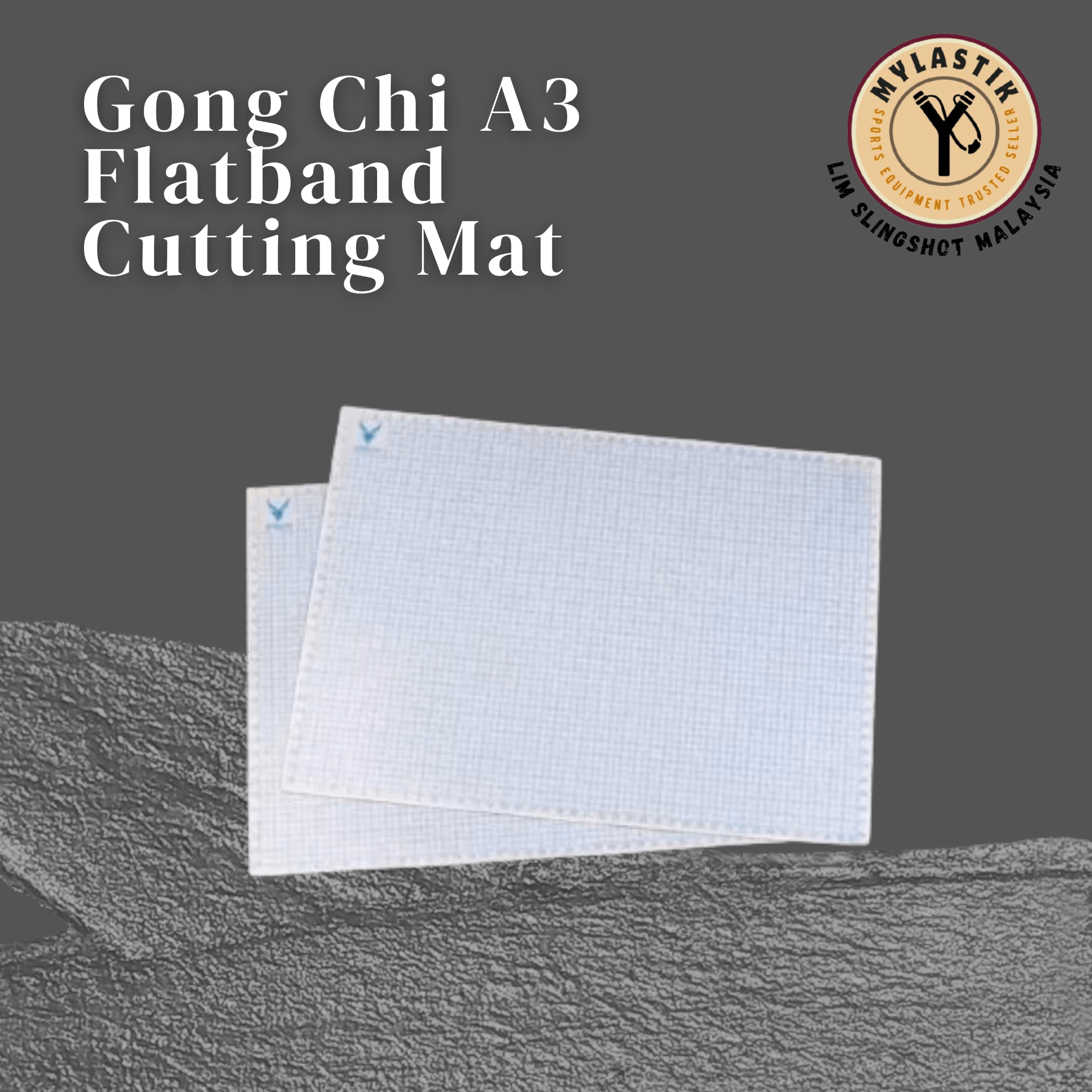 弓痴 Gong Chi A3 FlatBand White Cutting Mat