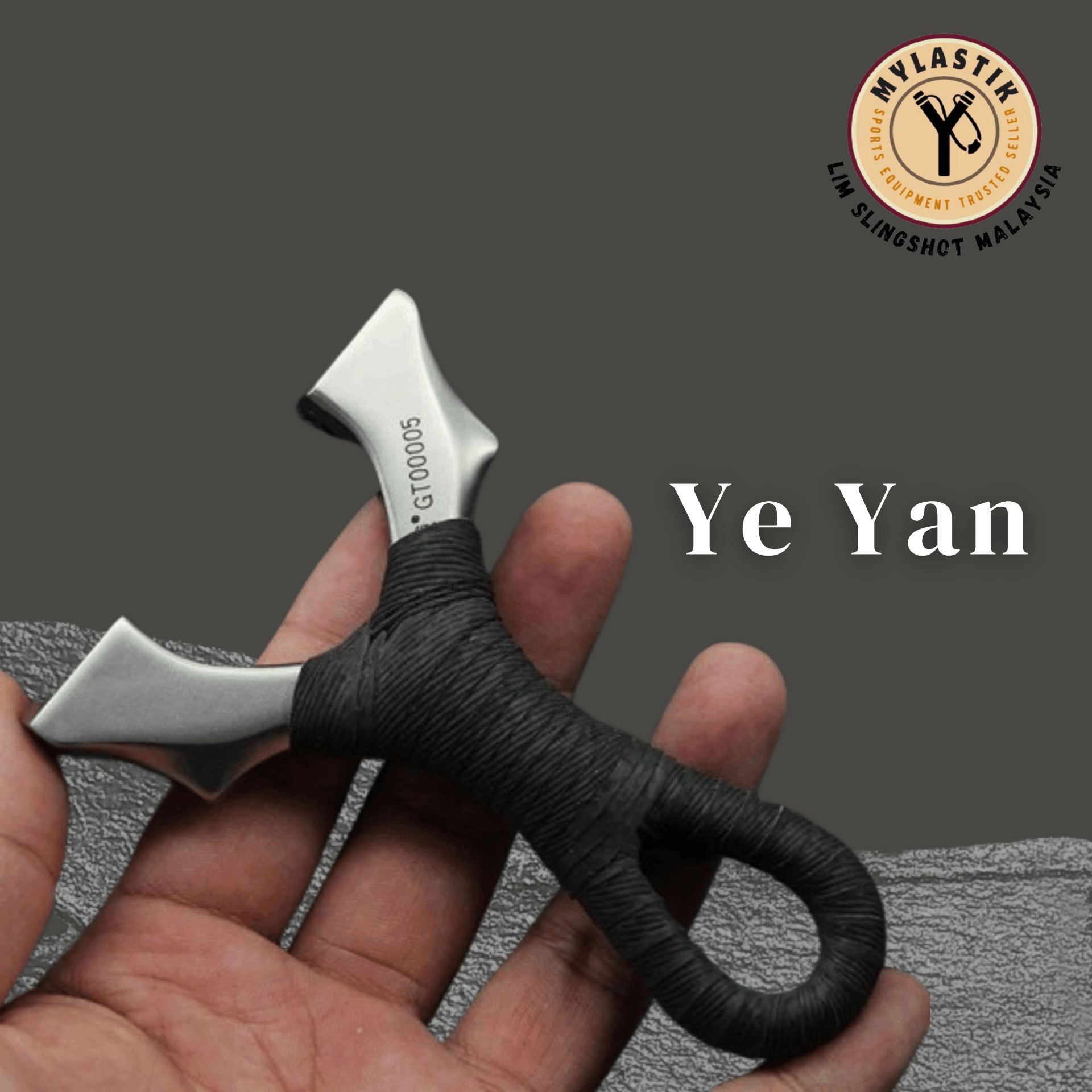 YeYan Full Stainless Steel Slingshot 8020MM 9025MM