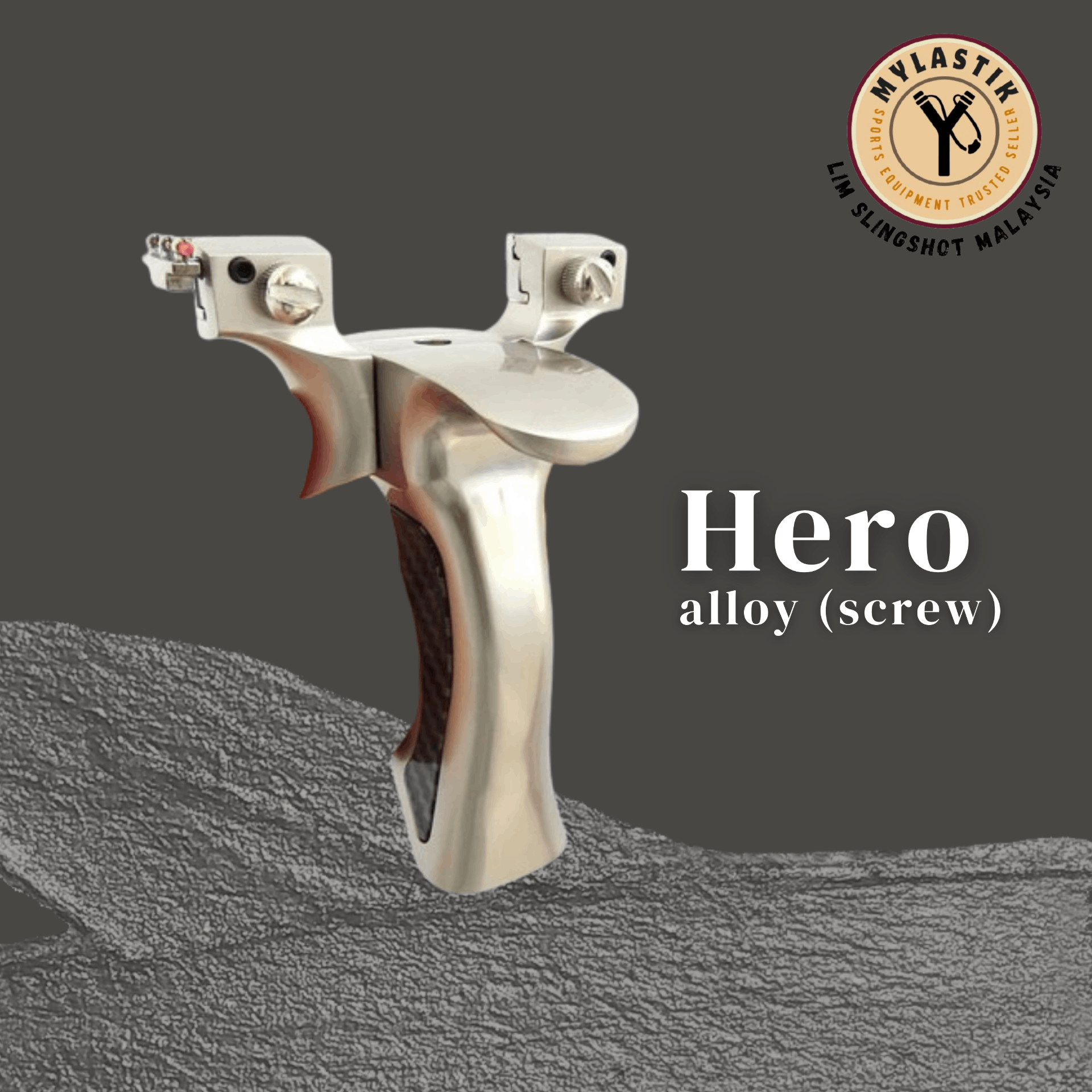 Hero Alloy Screw Slingshot 8020MM
