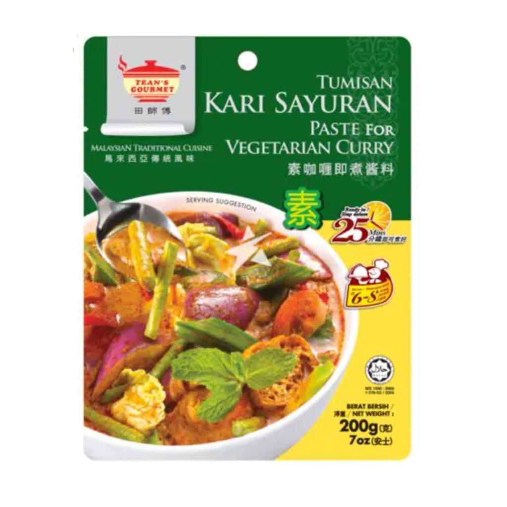 TEAN'S VEG.CURRY PASTE(200G)
