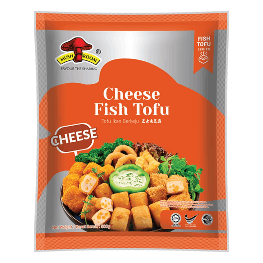 QL CHEESE FISH TOFU (500GM)芝士鱼豆腐