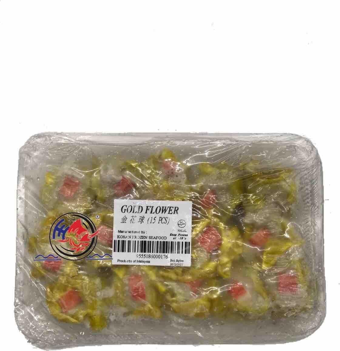 KOSAN GOLD FLOWER-15PCS