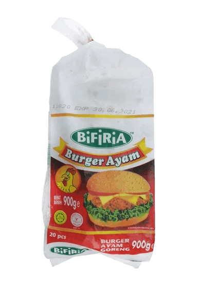 BIFIRIA CHICKEN BURGER (900G )GORENG