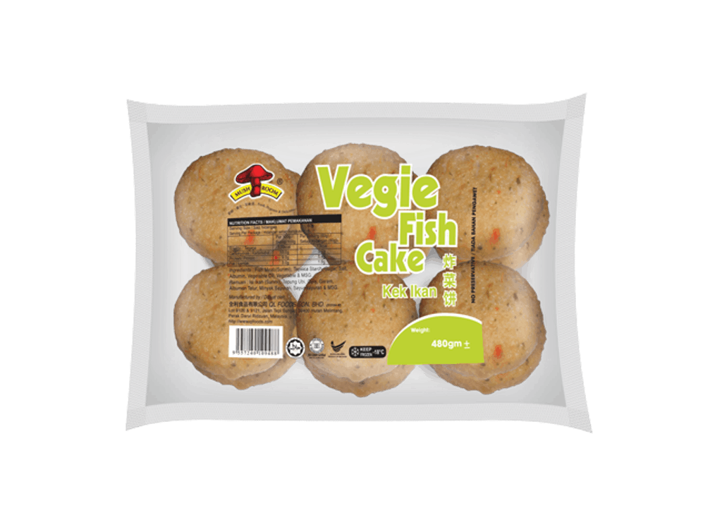 QL VEGIE FISH CAKE-480G 炸菜饼