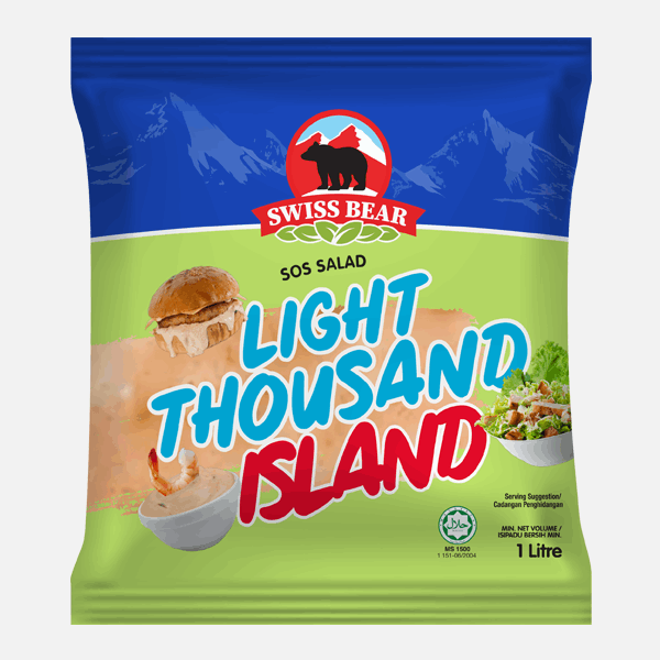 SWISS BEAR  LIGHT THOUSAND ISLAND 1KG