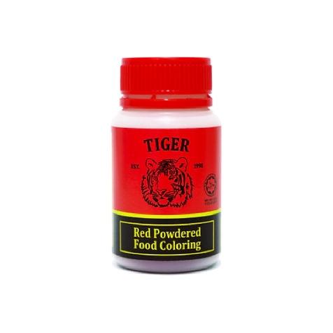 HAI HYANG TIGER BRAND RED FLOWER COLOUR (50G )红粉