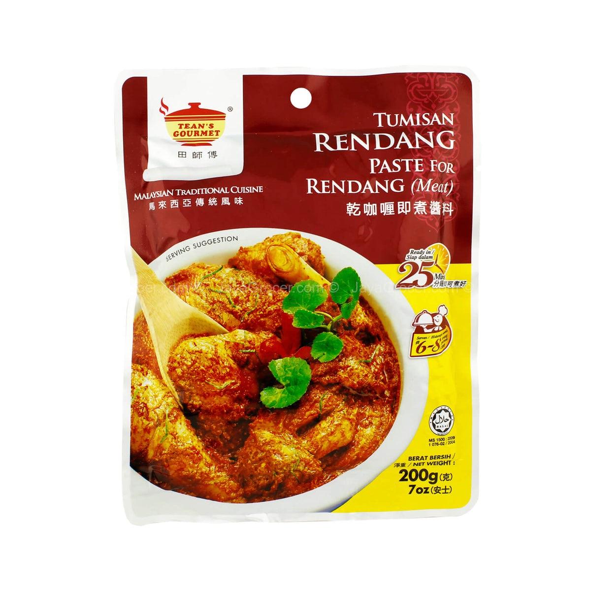 TEAN'S RENDANG DRY CURRY PASTE-200G