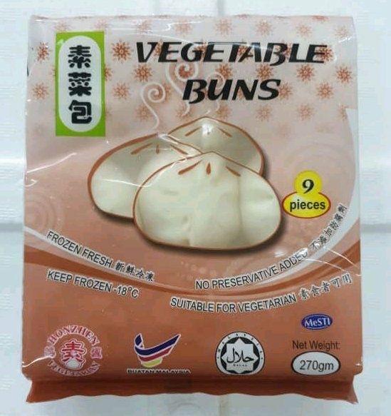 HV VEGETABLE BUN菜包 (9PCS)