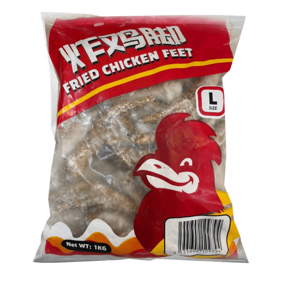 LESENG  CHICKEN FEET(FRIED) 1KG 炸鸡脚
