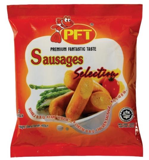 PFT CHEESE SOSEJ BBQ AYAM 5“芝士鸡香肠