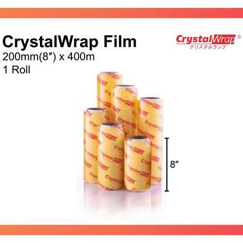 CRYSTAL WRAP Food Wrapping Flim 400M - 8''