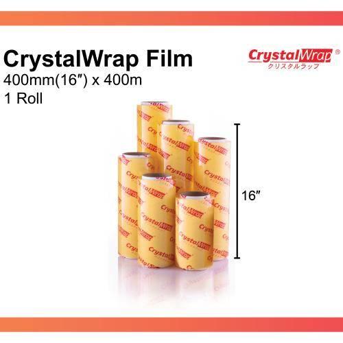 CRYSTAL WRAP Food Wrapping Flim 400M - 16''
